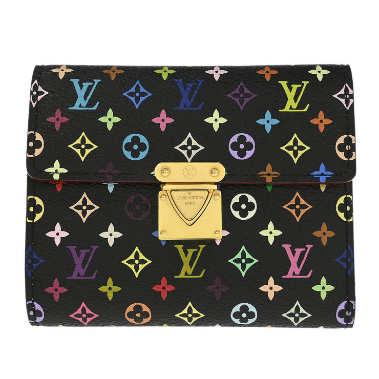 Louis Vuitton Black Multicolor Portefeuille Koala Wallet M58015 TH0075 195924