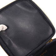 Chanel Blue Denim Vanity Handbag 195951