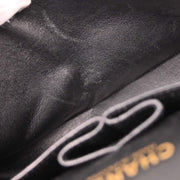 Chanel Black Canvas COCO Medium Classic Double Flap Shoulder Bag 195963