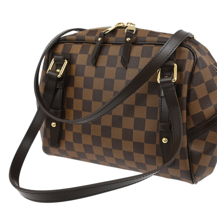 Louis Vuitton Damier Rivington PM Shoulder Bag N41157 DU3100 195973
