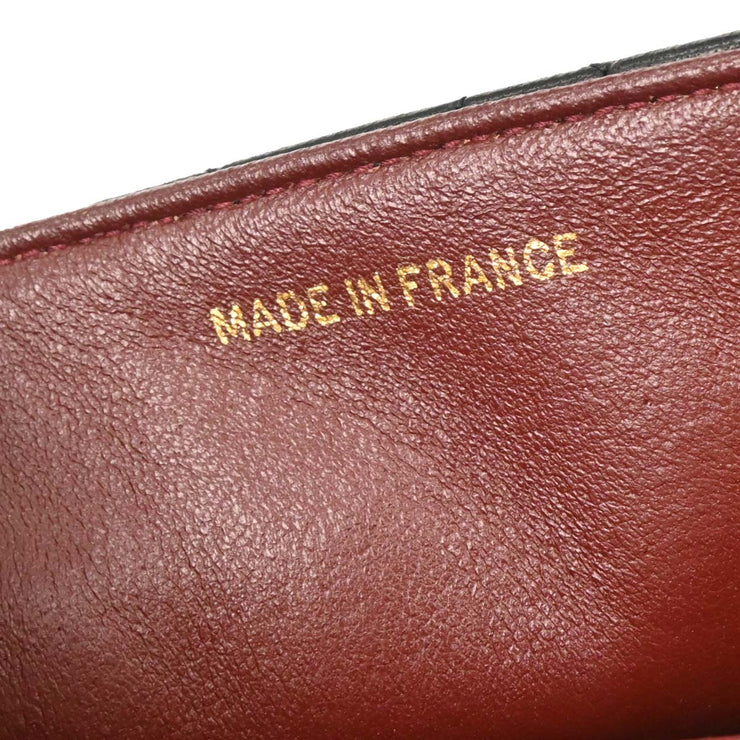 Chanel Black Lambskin Turnlock Mini Full Flap Shoulder Bag 195979