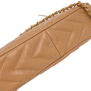 Chanel Beige Calfskin Camera Bag Small 195980