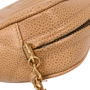 Chanel Beige Calfskin Camera Bag Small 195980