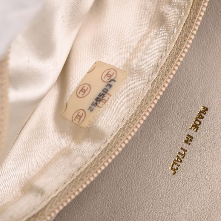 Chanel Beige Calfskin Camera Bag Small 195980