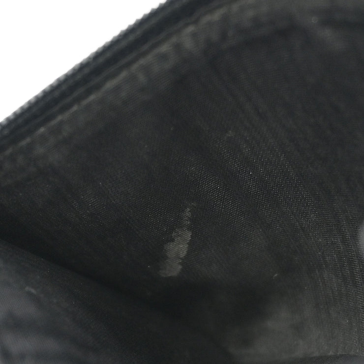 Chanel Black Calfskin Trifold Wallet 195982