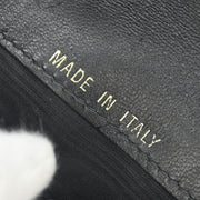 Chanel Black Calfskin Trifold Wallet 195982