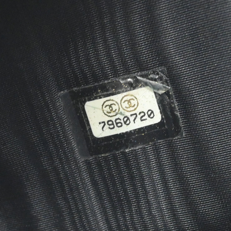 Chanel Black Calfskin Trifold Wallet 195982