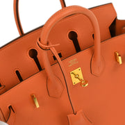Hermes Mango Epsom Birkin 25 Handbag A Square:P 195992