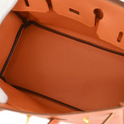 Hermes Mango Epsom Birkin 25 Handbag A Square:P 195992