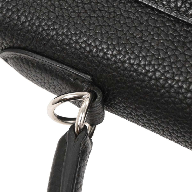 Hermes Black Togo Kelly 32 Retourne 2way Handbag  Square:F 13.S 195994