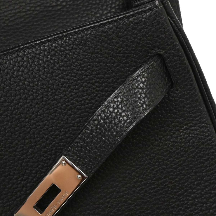 Hermes Black Togo Kelly 32 Retourne 2way Handbag  Square:F 13.S 195994