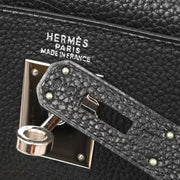 Hermes Black Togo Kelly 32 Retourne 2way Handbag  Square:F 13.S 195994