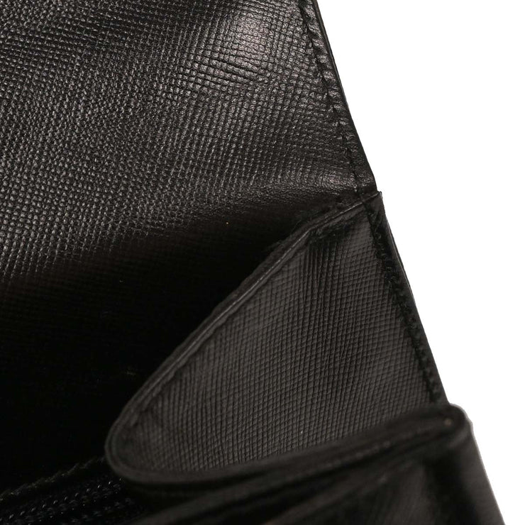 Salvatore Ferragamo Black Gancini 2way Handbag AF-21 2181 196010