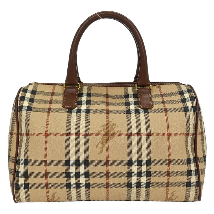 Burberry Beige PVC House Check Handbag 196023