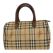 Burberry Beige PVC House Check Handbag 196023