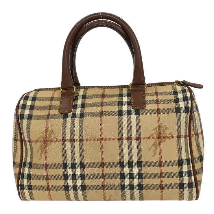 Burberry Beige PVC House Check Handbag 196023