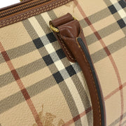Burberry Beige PVC House Check Handbag 196023