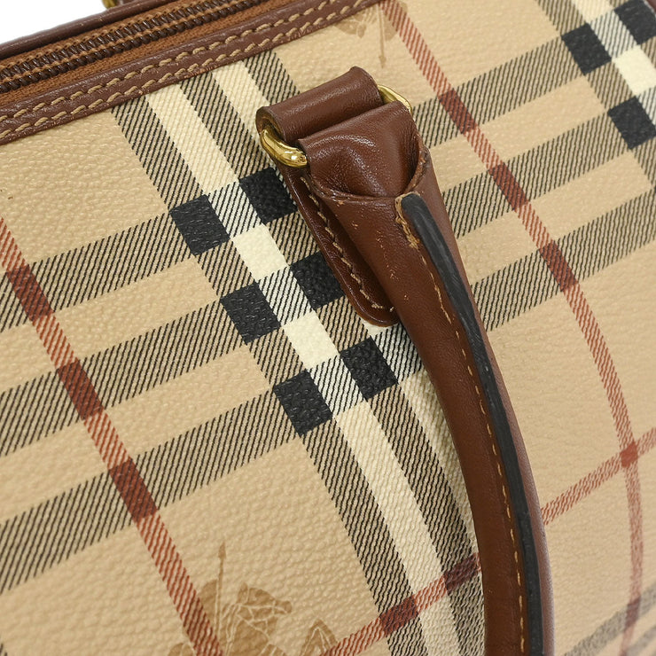 Burberry Beige PVC House Check Handbag 196023