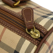 Burberry Beige PVC House Check Handbag 196023