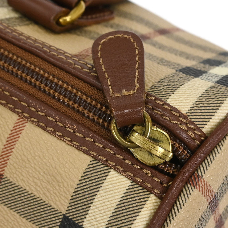 Burberry Beige PVC House Check Handbag 196023