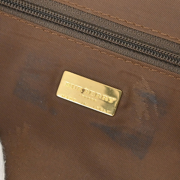 Burberry Beige PVC House Check Handbag 196023