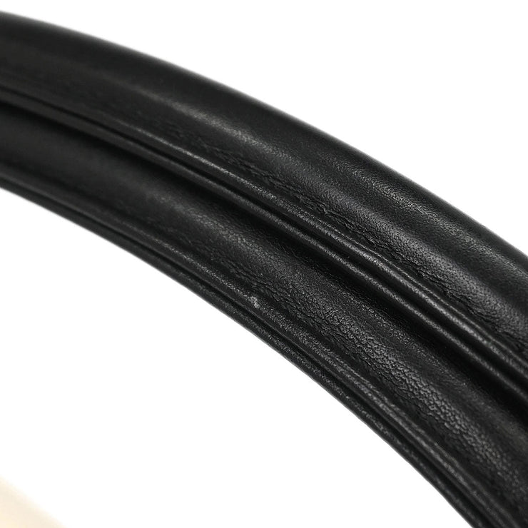 Chanel White Lambskin Hula Hoop Medium Handbag 196031