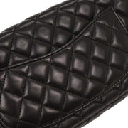 Chanel Black Lambskin Valentine East West Shoulder Bag 196036