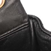 Chanel Black Lambskin Valentine East West Shoulder Bag 196036