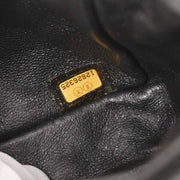Chanel Black Lambskin Valentine East West Shoulder Bag 196036
