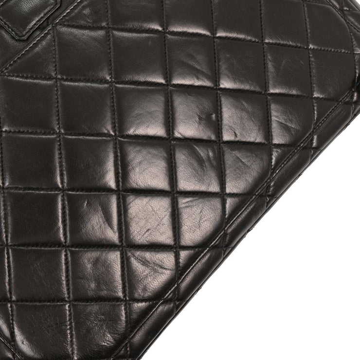 Chanel Black Lambskin Backpack 196037