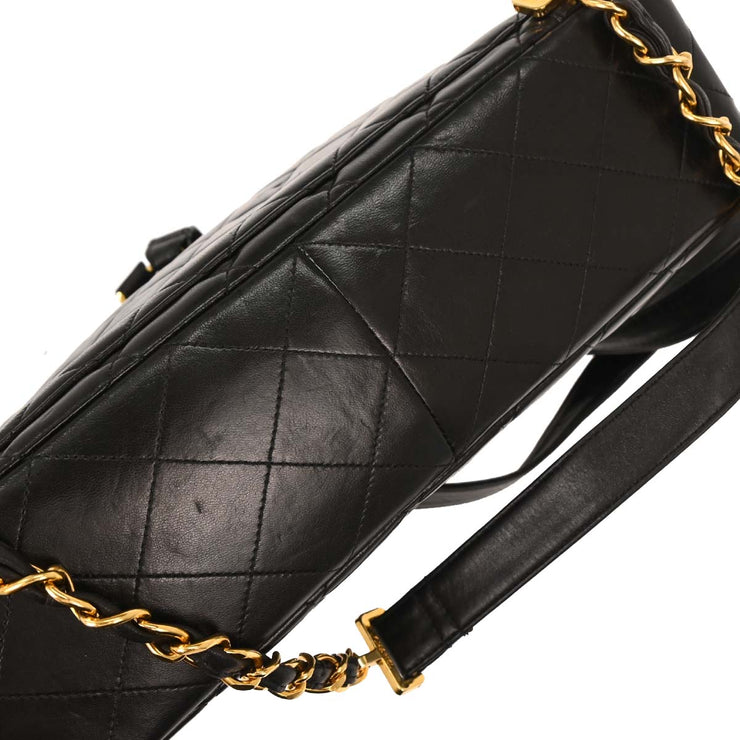 Chanel Black Lambskin Backpack 196037