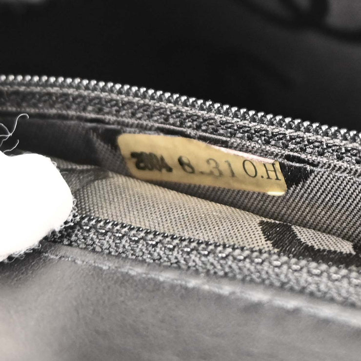 Chanel Black Calfskin Wild Stitch Top Handle Handbag 196042