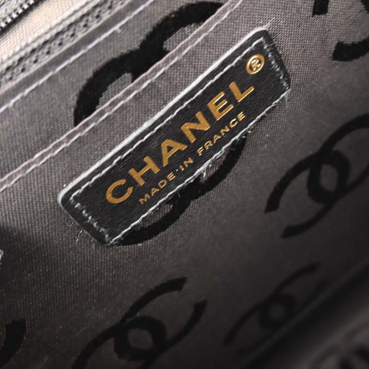 Chanel Black Calfskin Wild Stitch Top Handle Handbag 196042