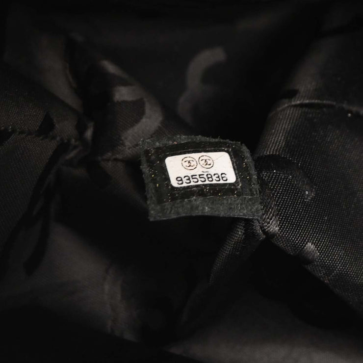 Chanel Black Calfskin Wild Stitch Top Handle Handbag 196042