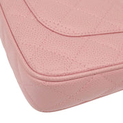 Chanel Pink Calfskin Shoulder Bag 196046