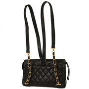 Chanel Black Lambskin Backpack 196047