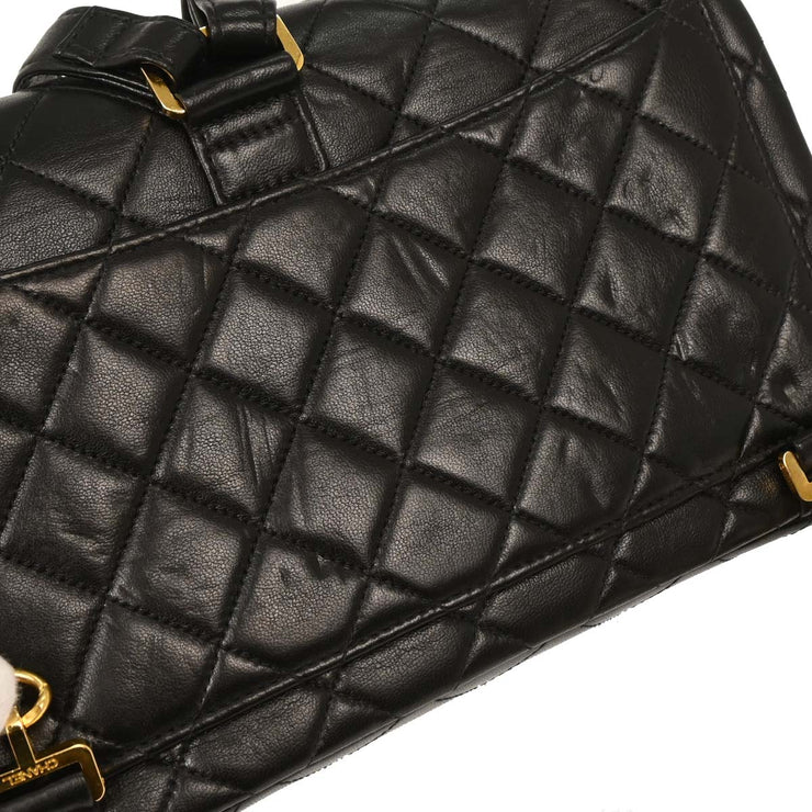 Chanel Black Lambskin Backpack 196047