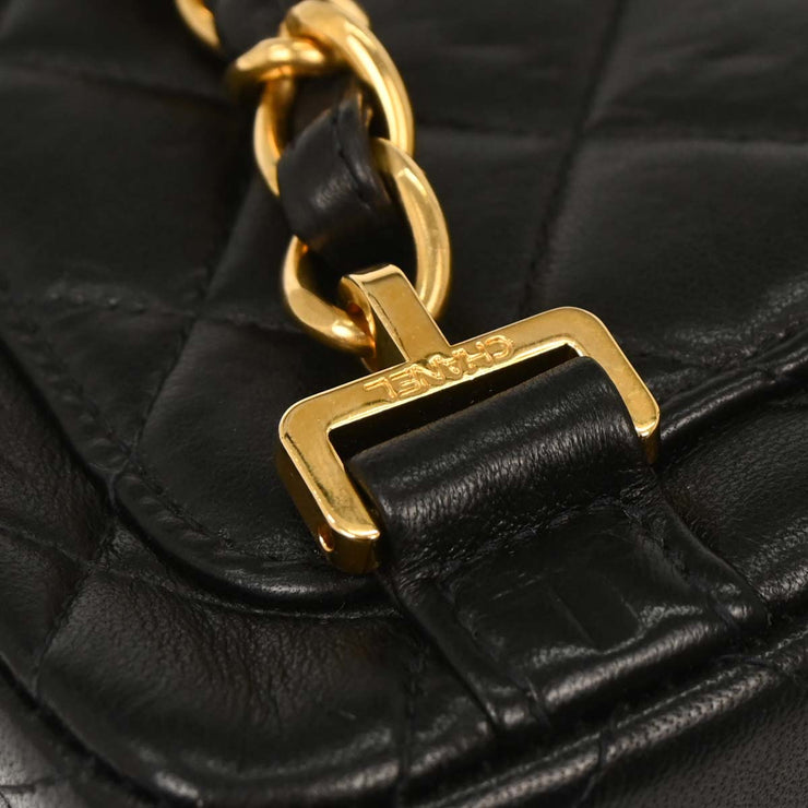 Chanel Black Lambskin Backpack 196047