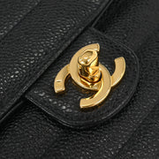 Chanel Black Calfskin Mini Classic Square Flap Bag 17 196051