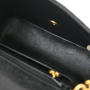 Chanel Black Calfskin Mini Classic Square Flap Bag 17 196051