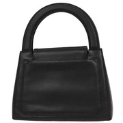 Chanel Black Calfskin Handbag 196062