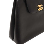 Chanel Black Calfskin Handbag 196062
