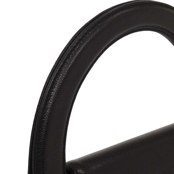 Chanel Black Calfskin Handbag 196062