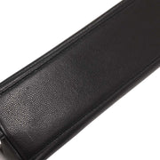 Chanel Black Calfskin Handbag 196062