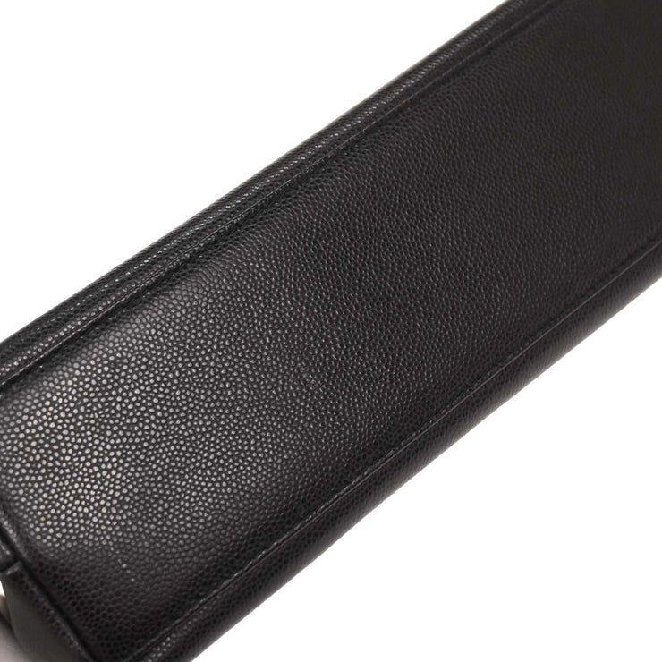 Chanel Black Calfskin Handbag 196062