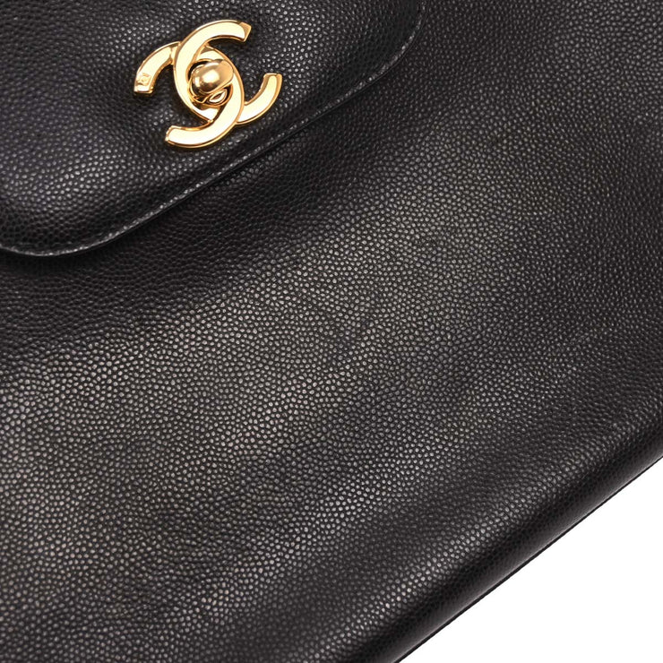Chanel Black Calfskin Handbag 196062