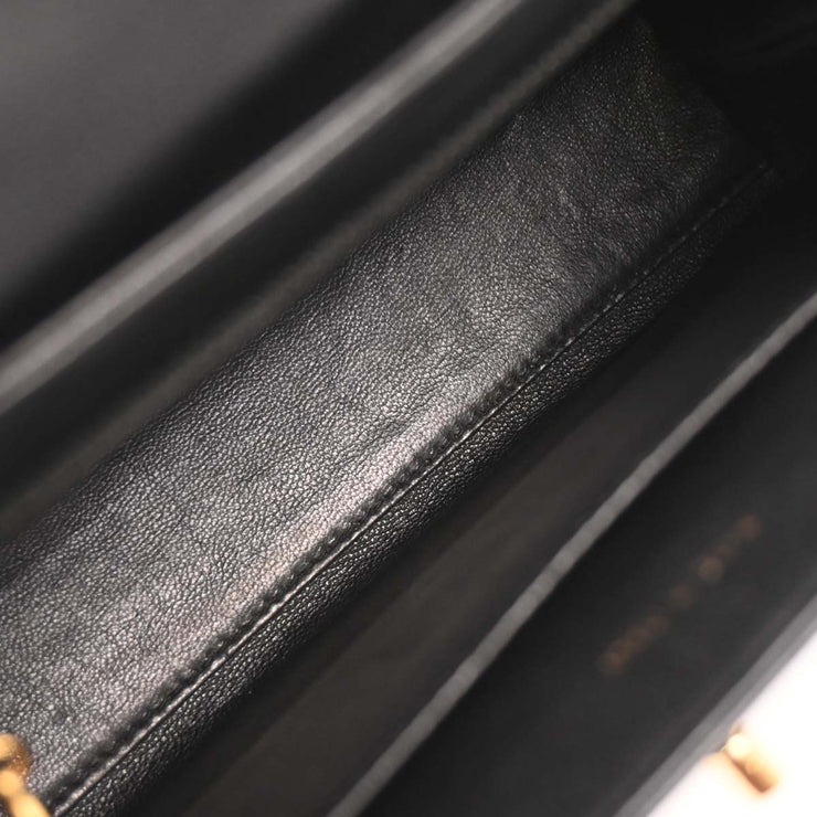Chanel Black Calfskin Handbag 196062