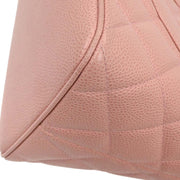 Chanel Pink Calfskin Medallion Tote Handbag 196069