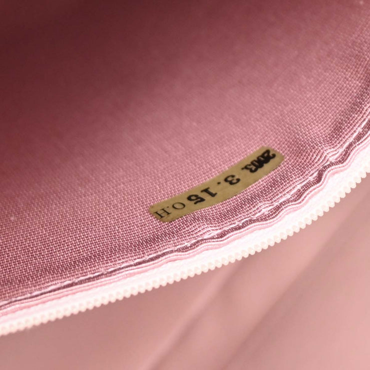 Chanel Pink Calfskin Medallion Tote Handbag 196069