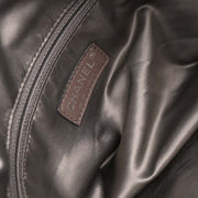 Chanel Black Calfskin Mademoiselle Lock Tote Handbag 196076